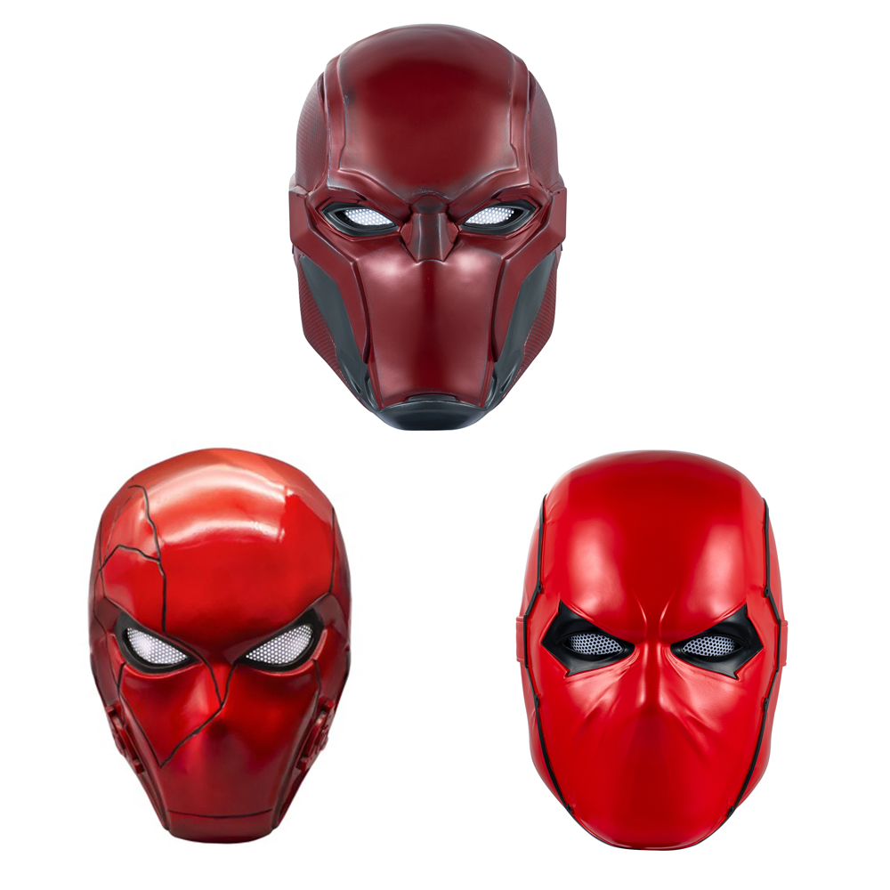 Men'S Accessories Canada - Movie Villain Cosplay Red Hood Mask
