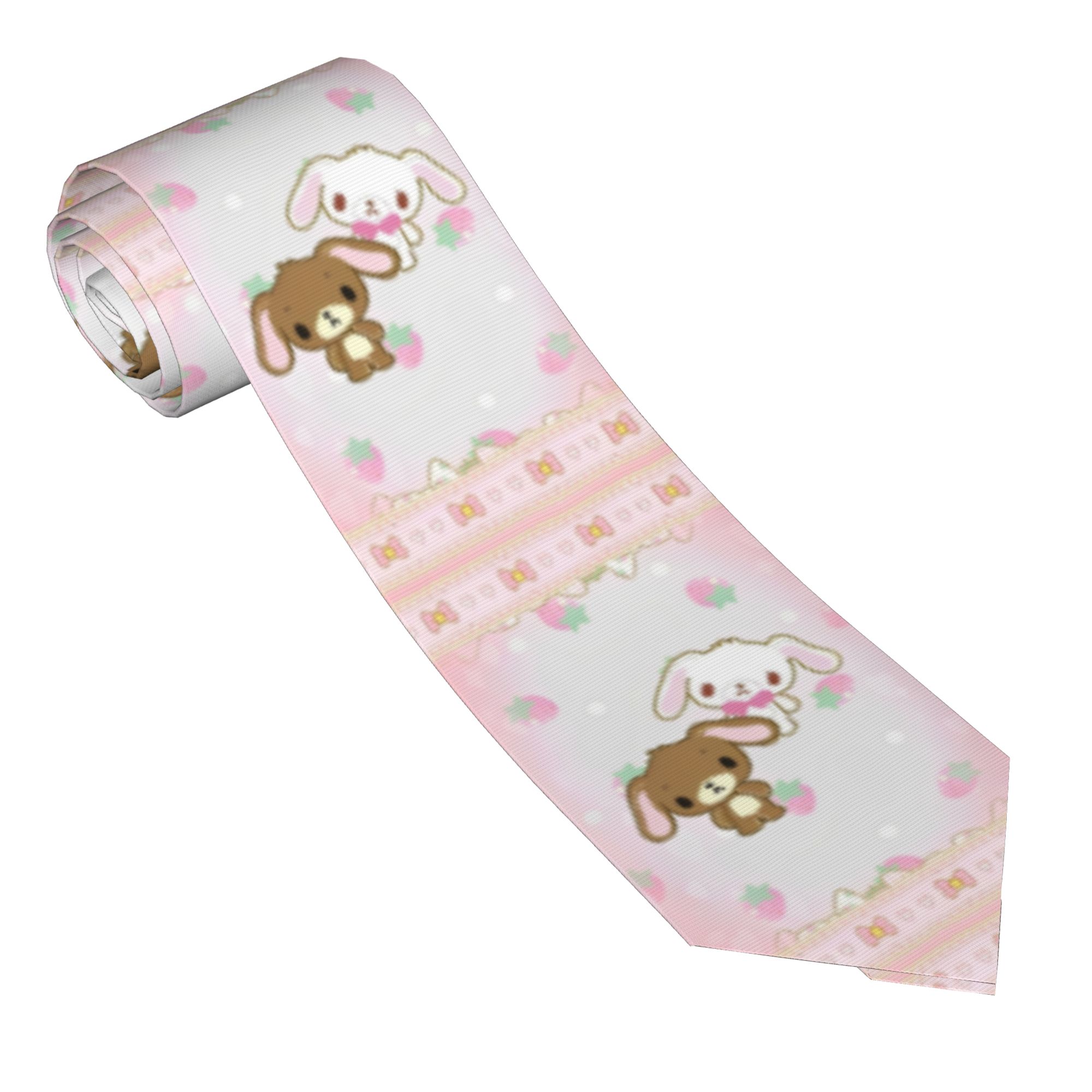 Men'S Accessories Office - Cute S-Sugarbunnys Neckties Men Polyester 8