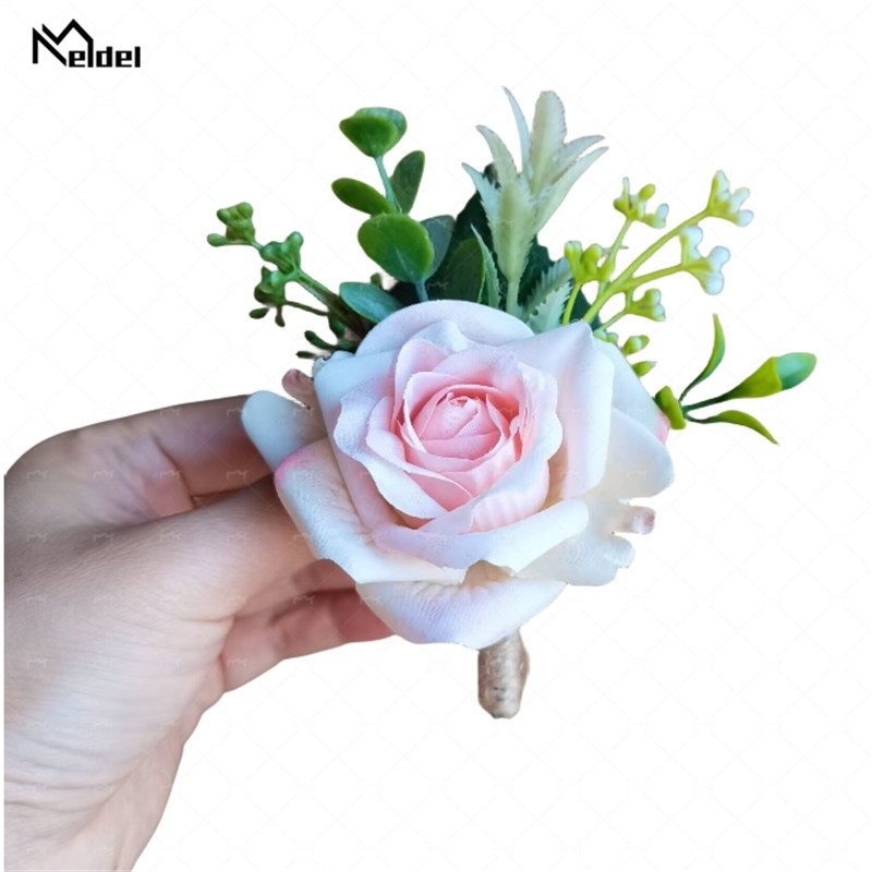 Men Accessories Wrist - Wedding Corsage Boutonnieres Flowers for Men