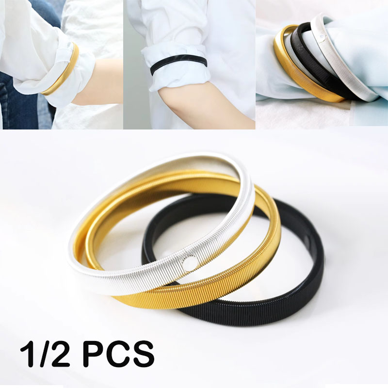 Men Accessories Wrist - One Pcs Elastic Armband Shirt Sleeve