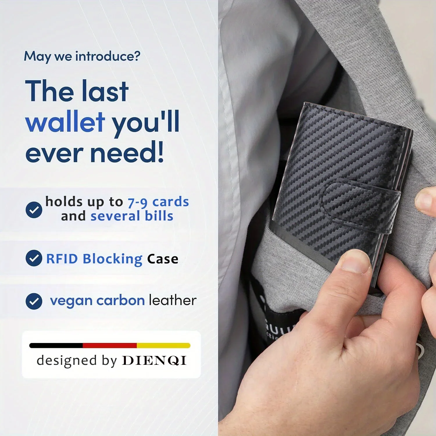 Engraving Wallets Minimalist W - Coin Holder Men 评论和价格