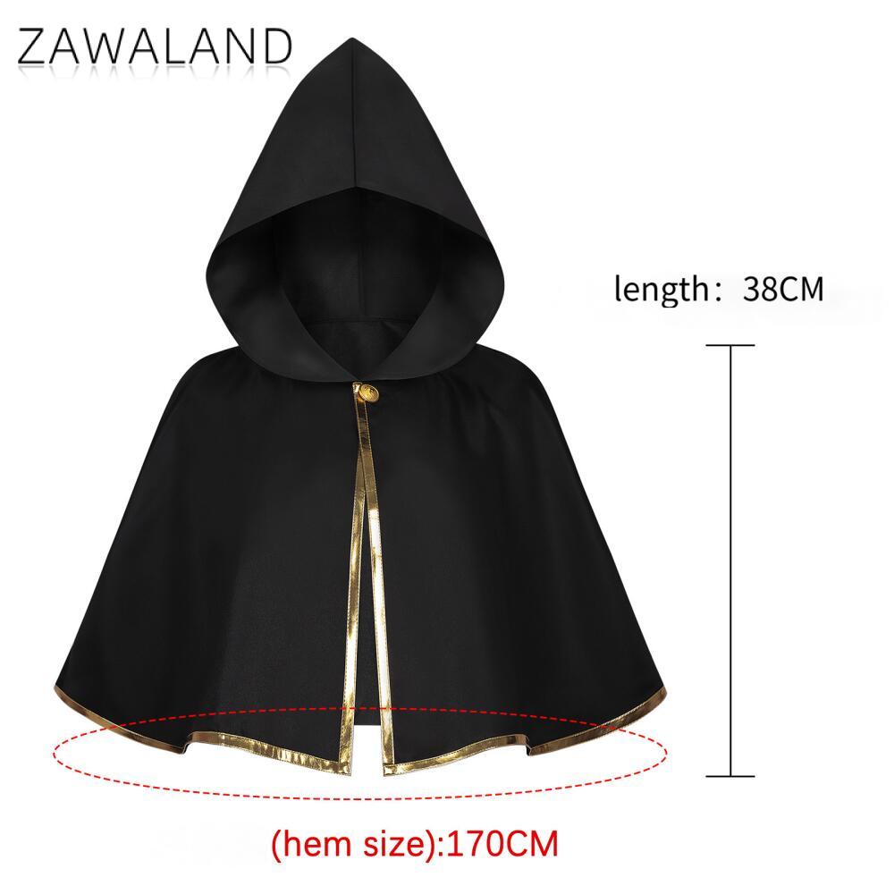 Medieval Hooded Cape Cloak wit - Men'S Accessories Vintage 评论和价格