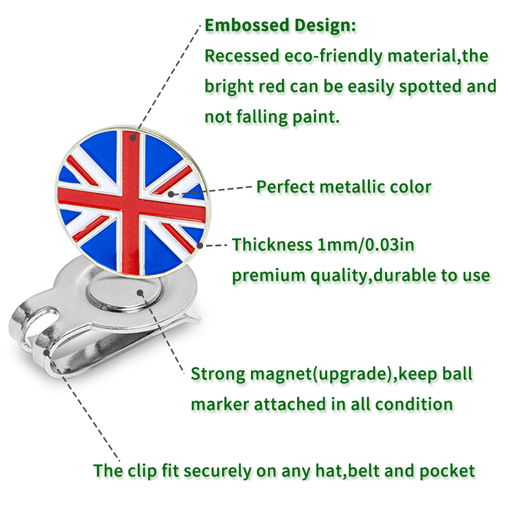Caiton 4Pcs Golf Hat Clips Mag - Men'S Accessories Canada 评论和价格
