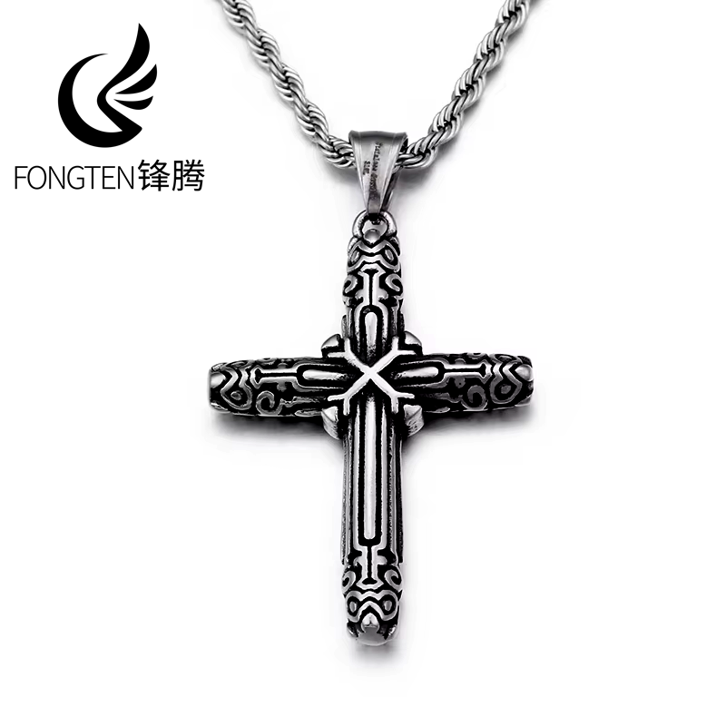 Fongten Retro Cross Blessing P - Men Accessories Singapore 评论和价格