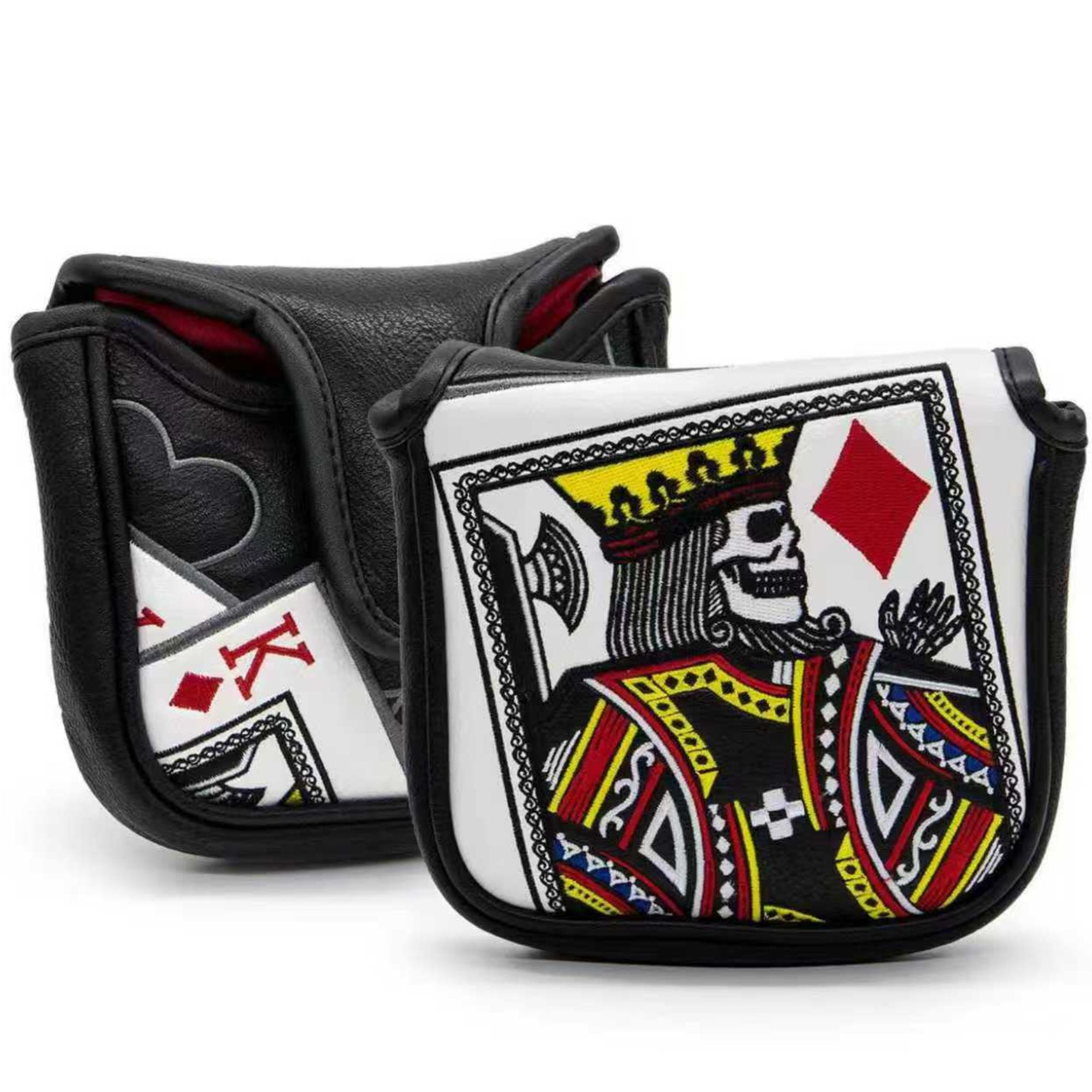 King Of Hearts Embroidered Mal - Men'S Accessories For Christmas 评论和价格