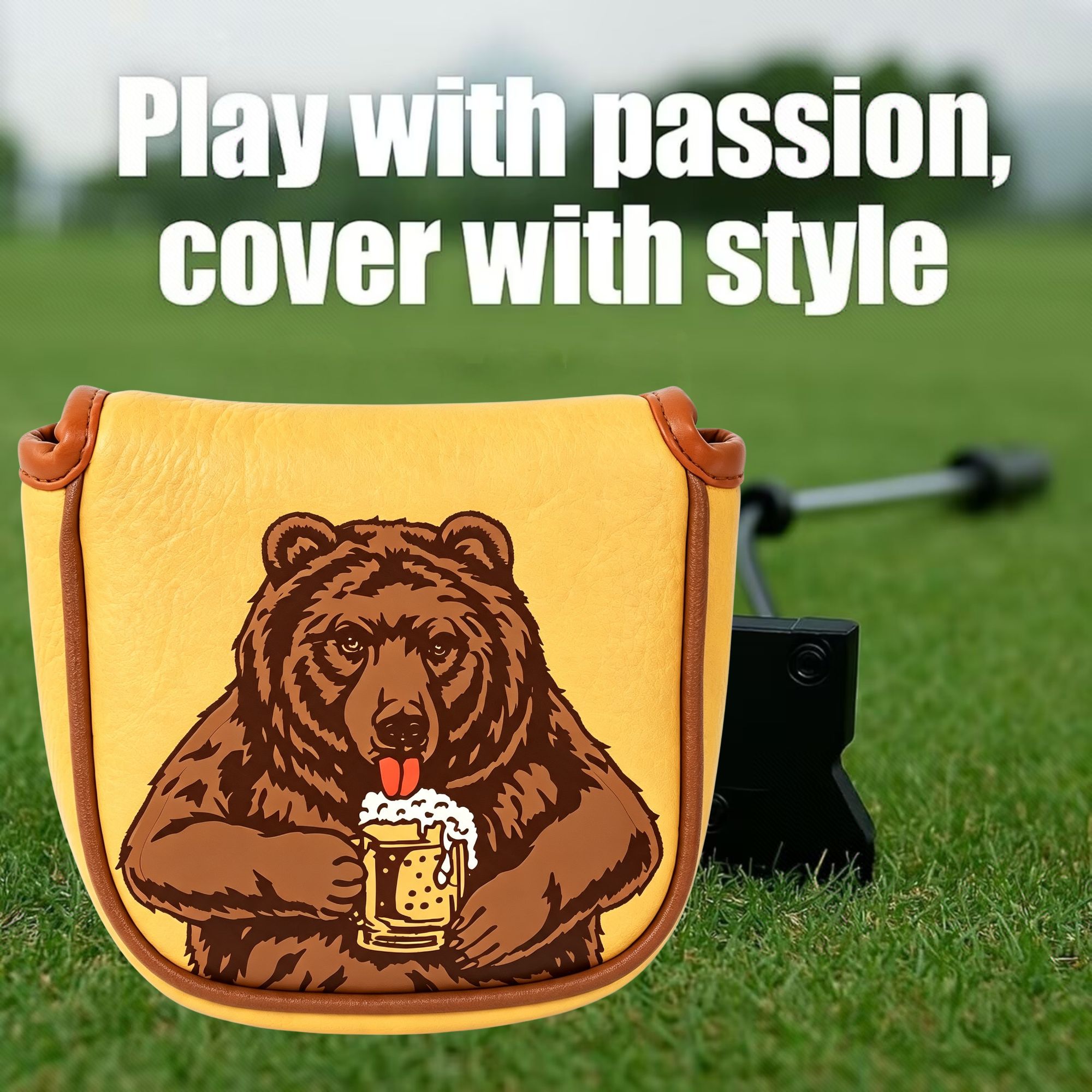 Skull Embroidered Golf Mallet  - Men'S Accessories For Christmas 评论和价格