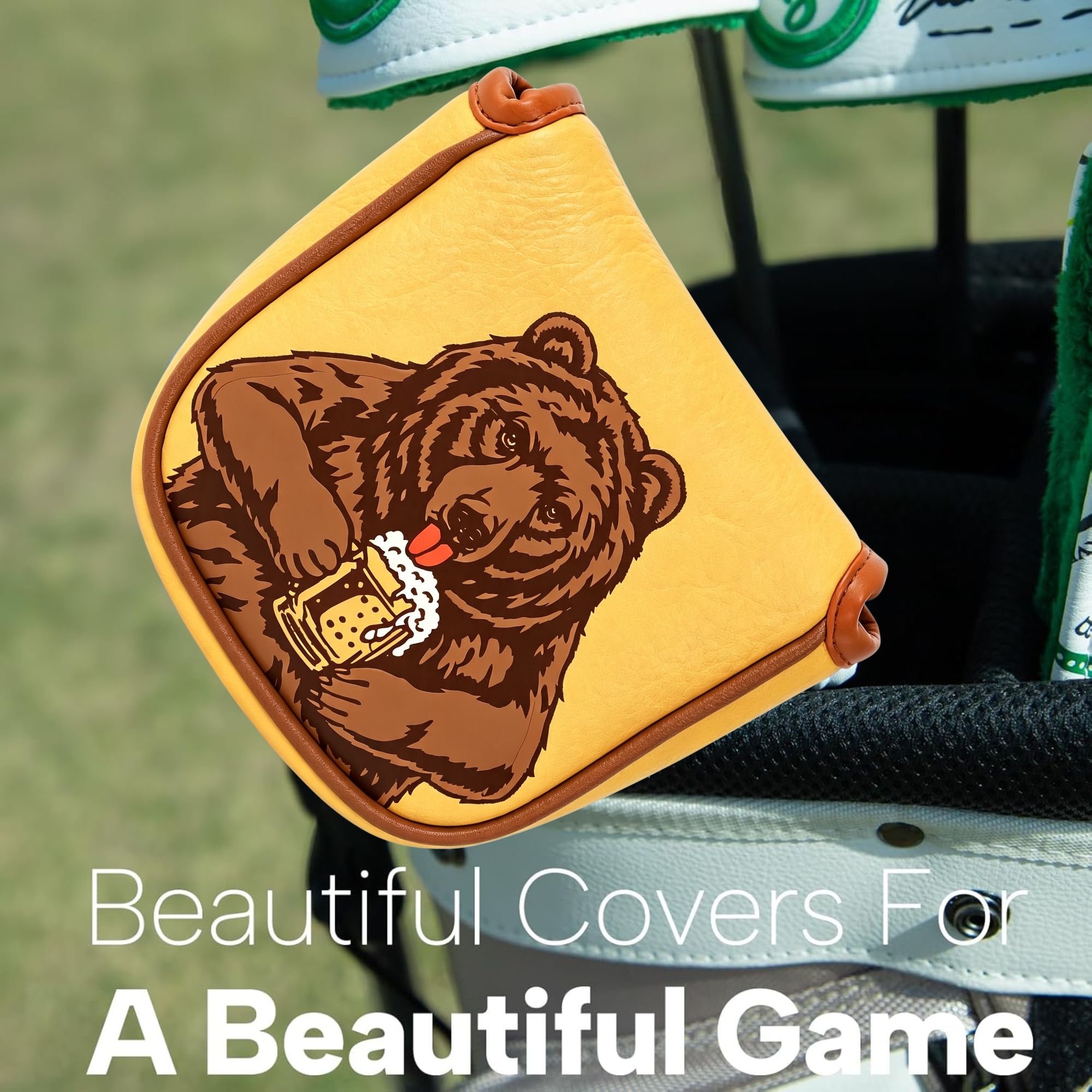 Skull Embroidered Golf Mallet  - Men'S Accessories For Christmas 评论和价格