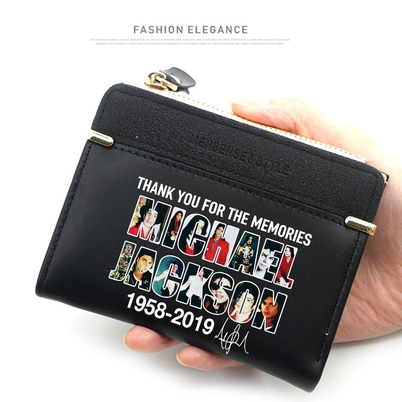Michael Jackson Wallet Short C - Coin Holder Men 评论和价格