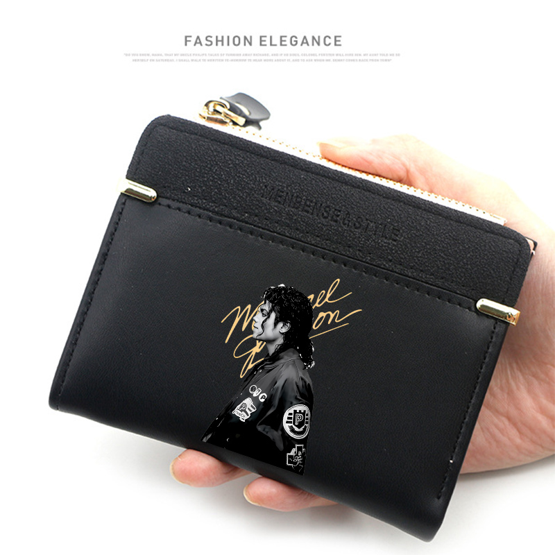 Michael Jackson Wallet Short C - Coin Holder Men 评论和价格