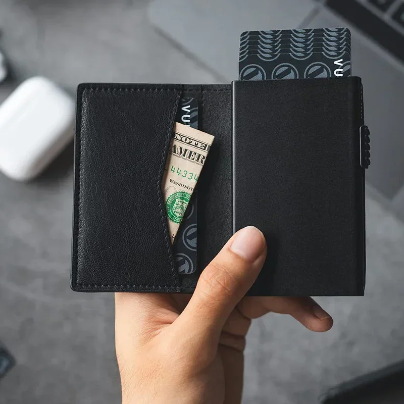 Mens Minimalist Wallet Luxury  - Coin Holder Men 评论和价格