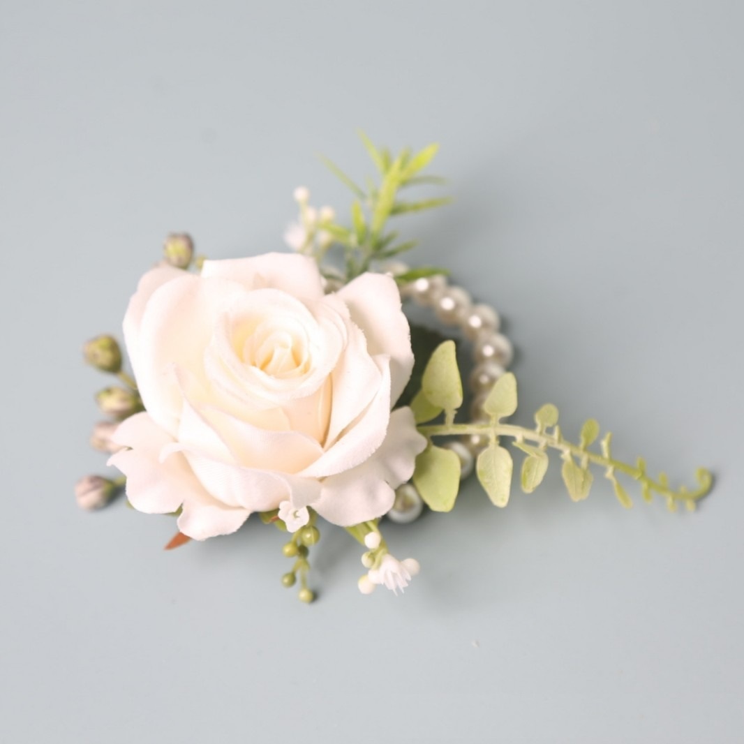 Wedding Suit Corsage Man Flowe - Men Accessories Wrist 评论和价格