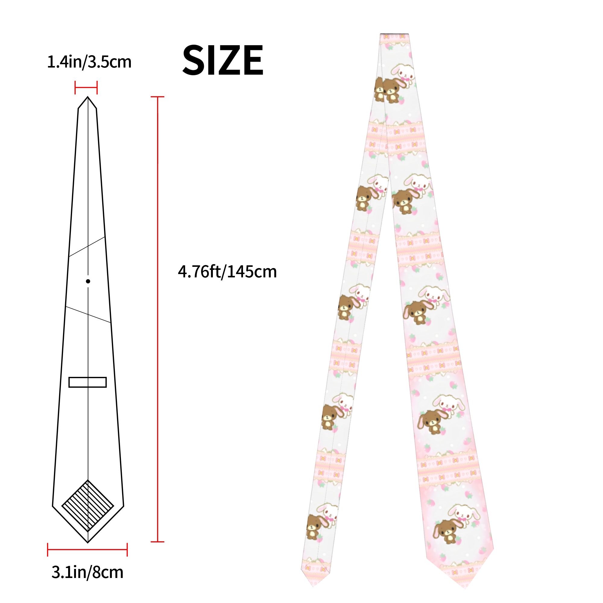 Cute S-Sugarbunnys Neckties Me - Men'S Accessories Office 评论和价格