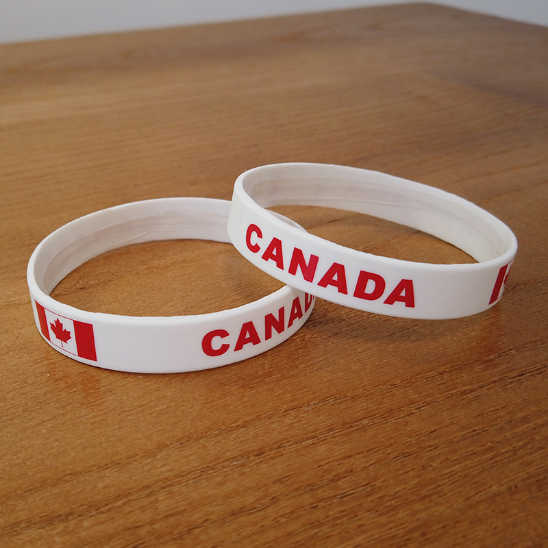 2pcs Canada National Flag Wris - Men'S Accessories Canada 评论和价格