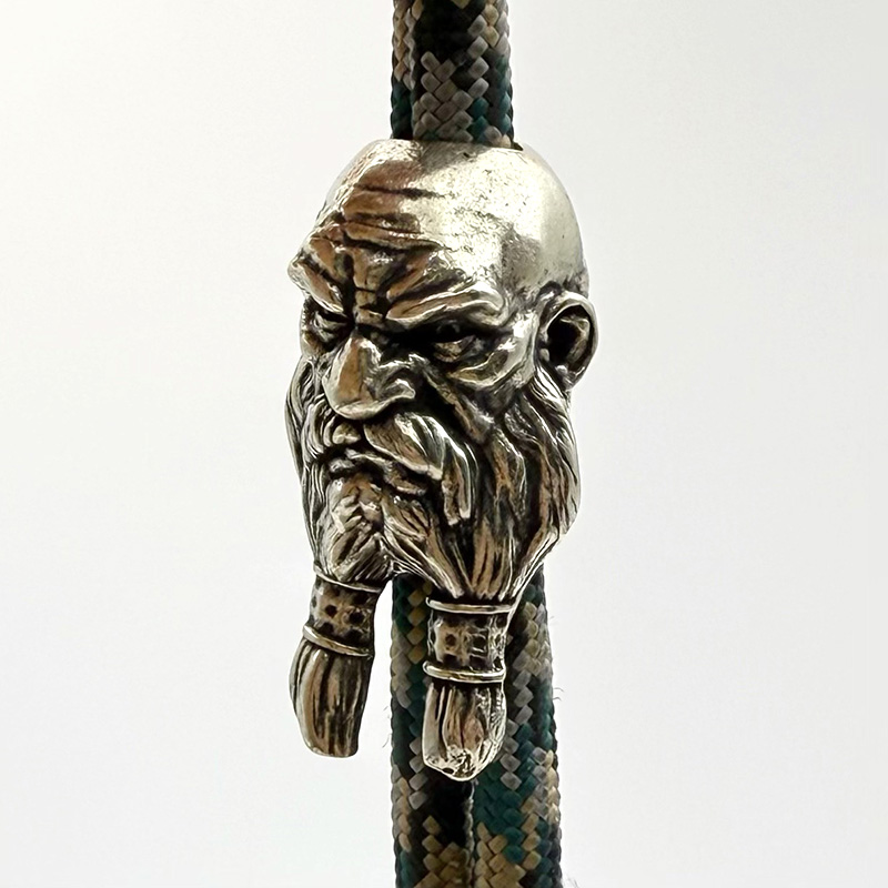 Brass Bearded Old Man Knife Be - Men Accessories Wrist 评论和价格