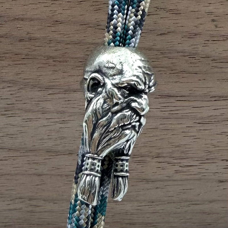 Brass Bearded Old Man Knife Be - Men Accessories Wrist 评论和价格