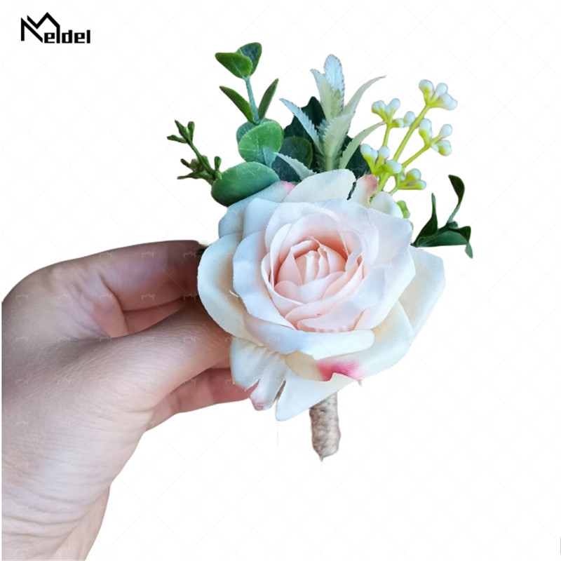 Wedding Corsage Boutonnieres F - Men Accessories Wrist 评论和价格