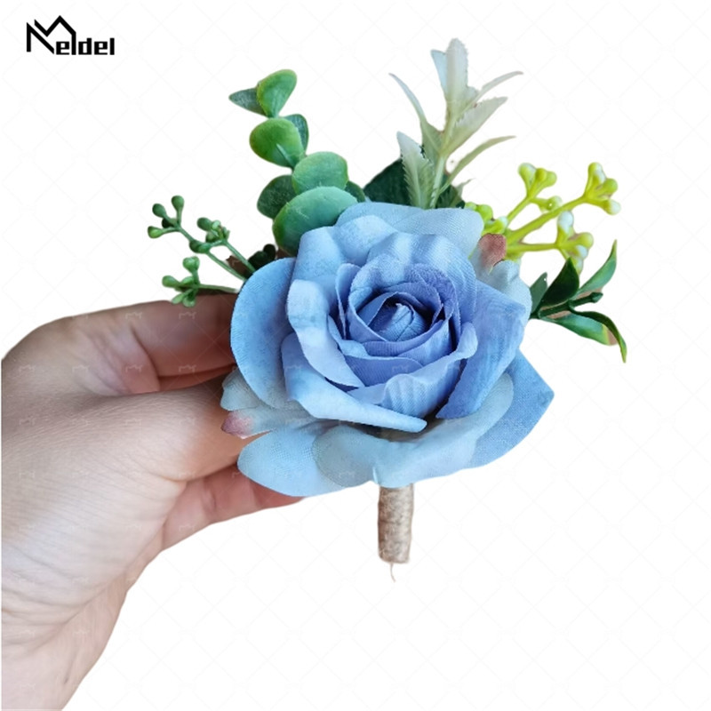 Wedding Corsage Boutonnieres F - Men Accessories Wrist 评论和价格