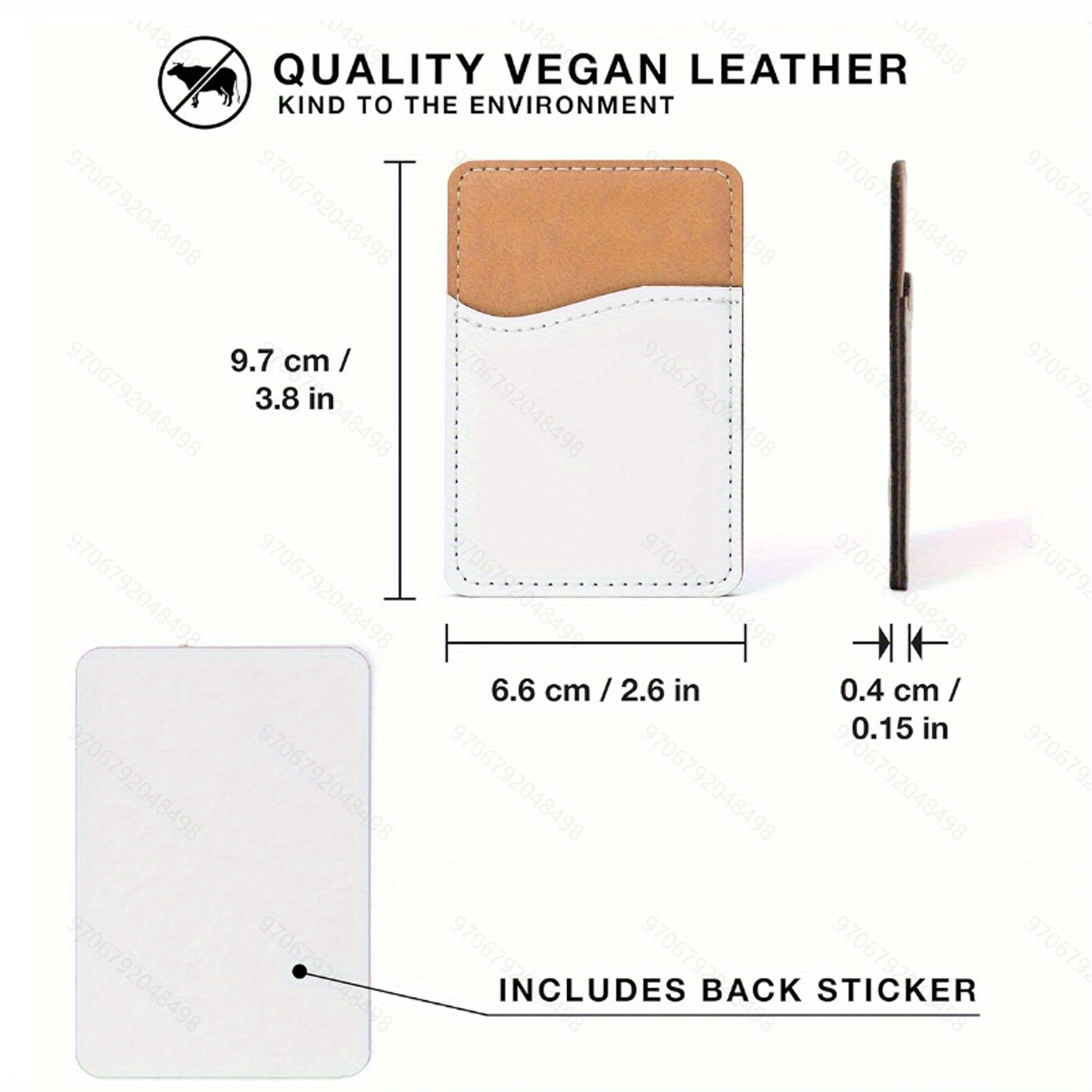 5/10pcs Sublimation Blanks Pho - Phone Wallet Combo 评论和价格