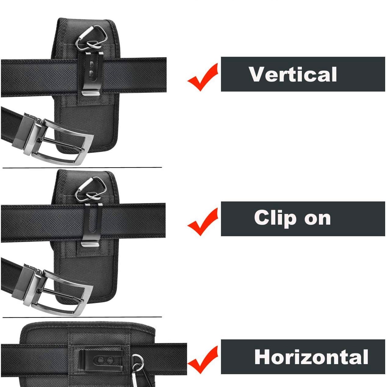 Men Phone Holster Cellphone Lo - Phone Wallet Combo 评论和价格
