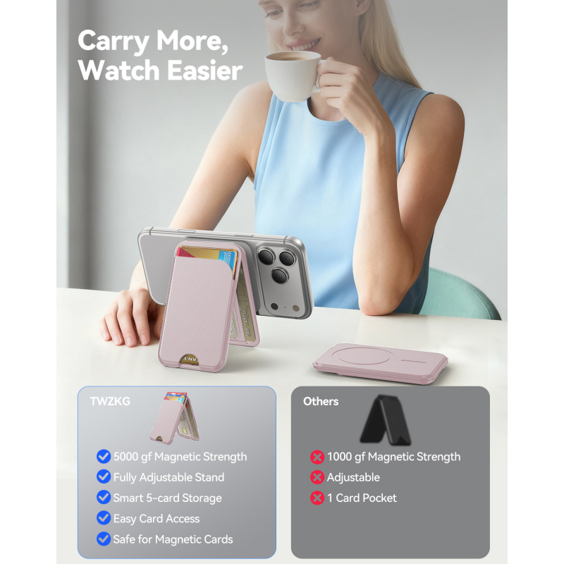 MagSafe Phone Stand Wallet for - Phone Wallet Combo 评论和价格
