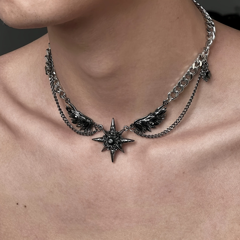 New Gothic Dark Style Thorn St - Men Accessories Singapore 评论和价格