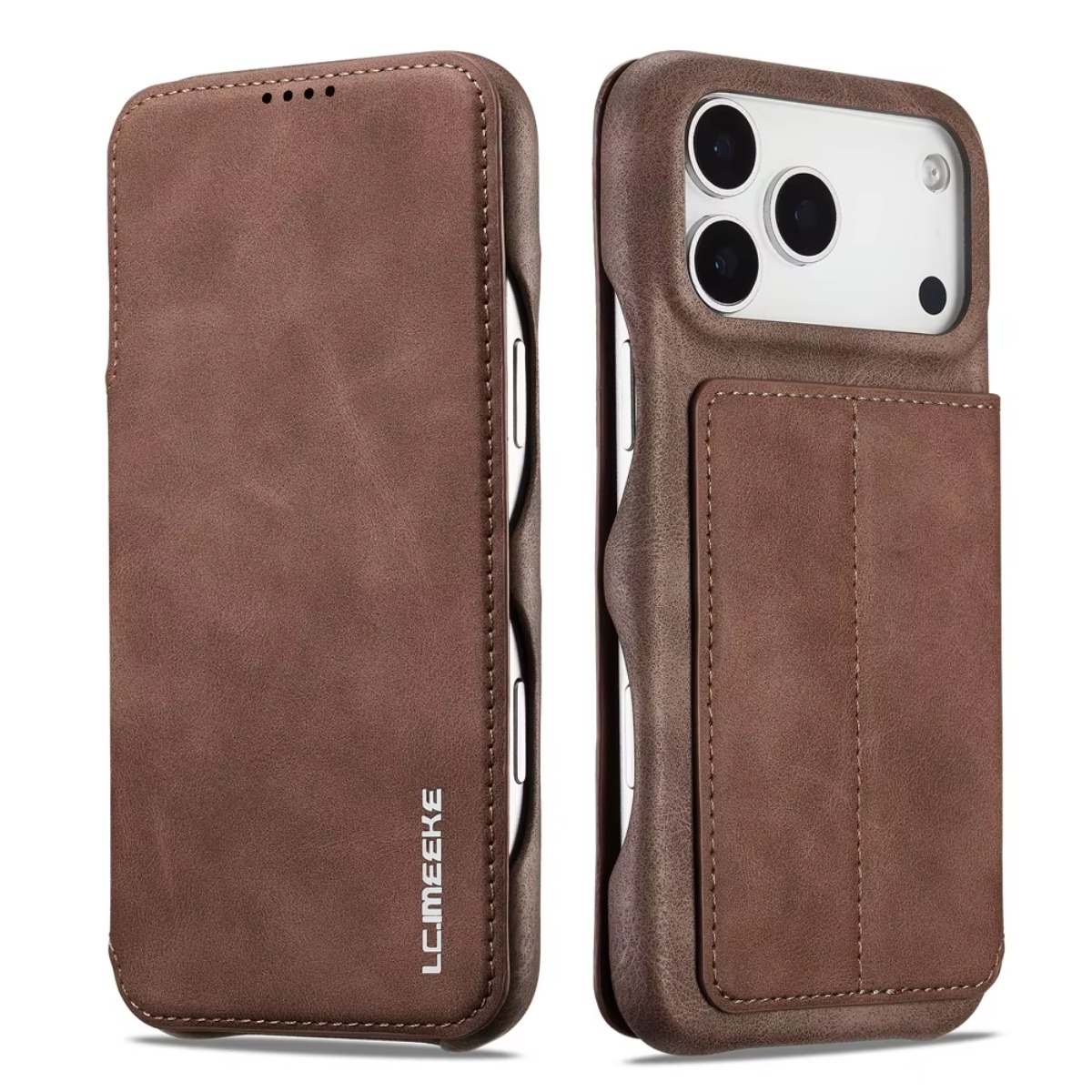 Leather Wallet Magnetic Flip C - Phone Wallet Combo 评论和价格