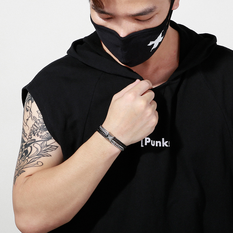 Kalen 6mm Double Layer Mesh Ch - Men Accessories Singapore 评论和价格