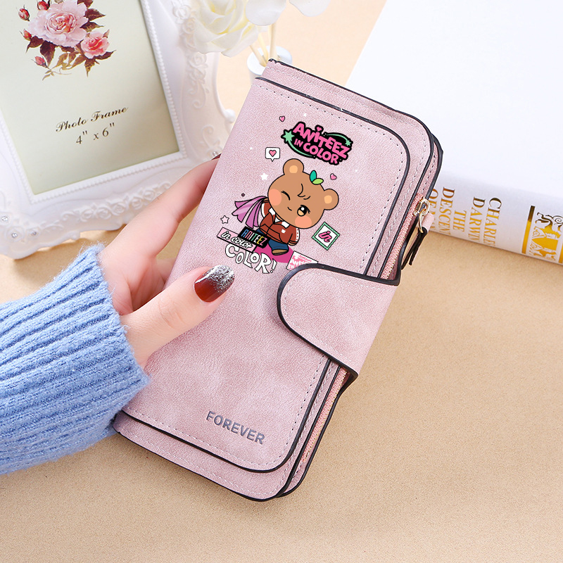 ATEEZ Woman Wallet High-end Lo - Coin Holder Men 评论和价格