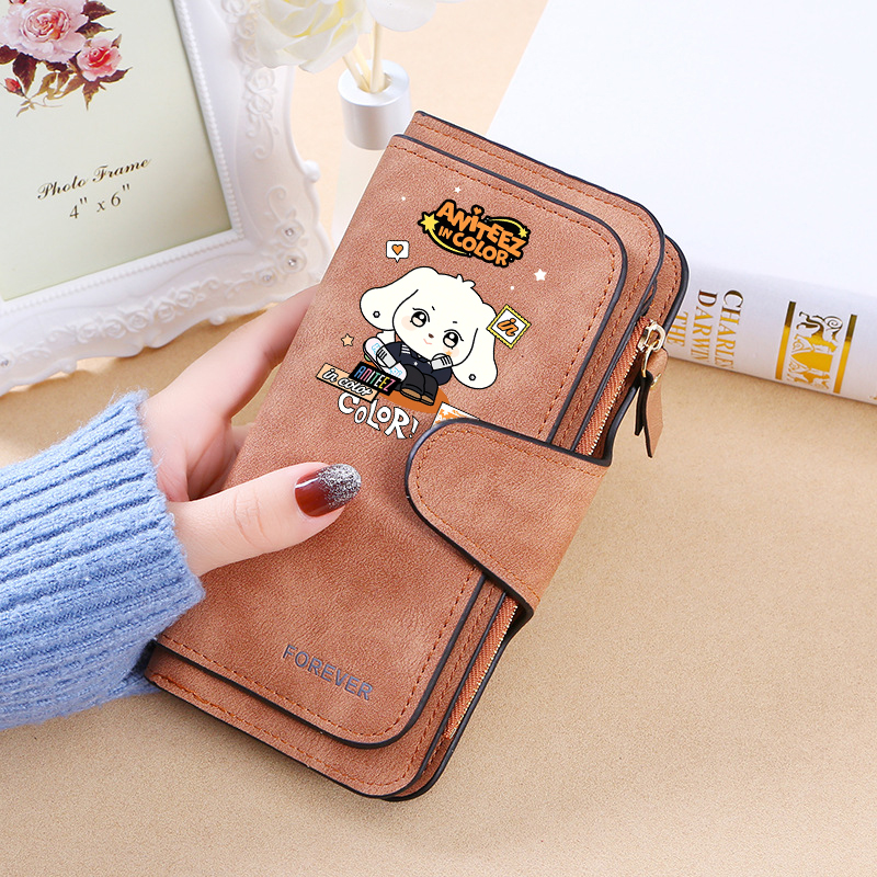 ATEEZ Woman Wallet High-end Lo - Coin Holder Men 评论和价格