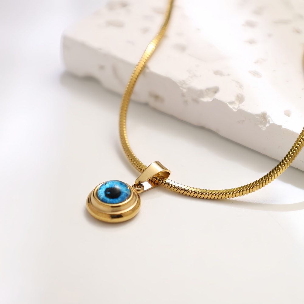 Simple Angel Eyes Pendant Neck - Men Accessories Singapore 评论和价格