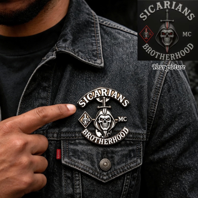 Personalized Custom MC Picture - Men Accessories Brooch 评论和价格