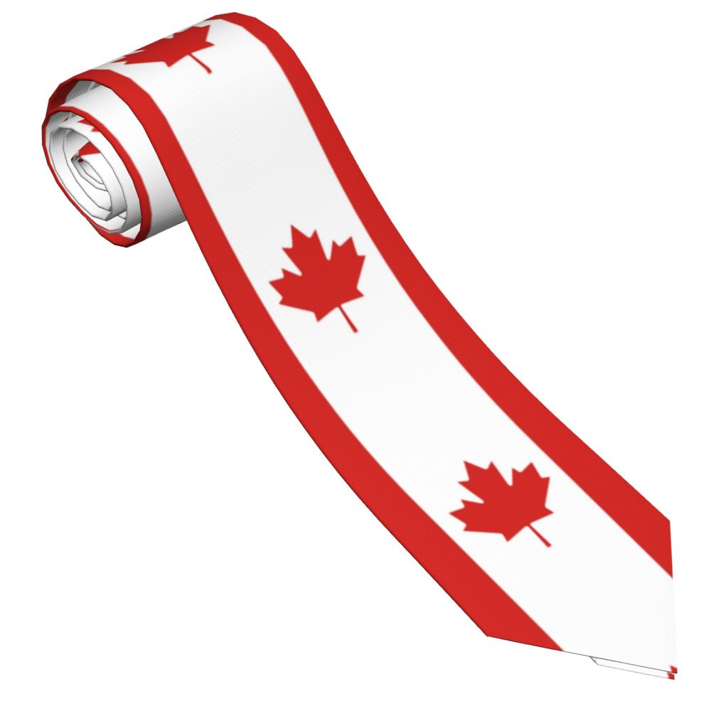 Flag Of Canada Necktie Unisex  - Men'S Accessories Canada 评论和价格