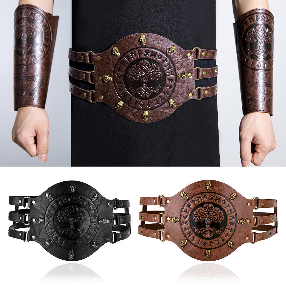 Medieval wide corset belt, Vik - Men Accessories Style 评论和价格