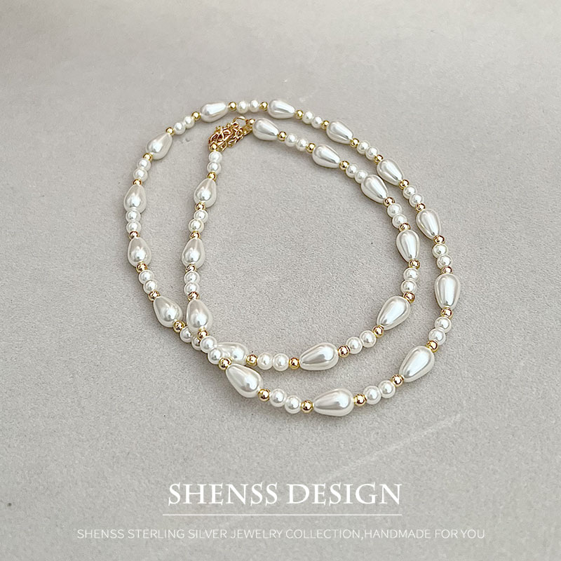 Elegant Imitation Pearl Water  - Men'S Accessories Vintage 评论和价格