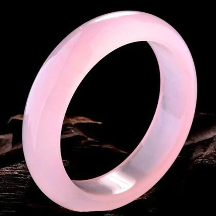 Genuine Natural Pink Jade Bang - Men Accessories Wrist 评论和价格