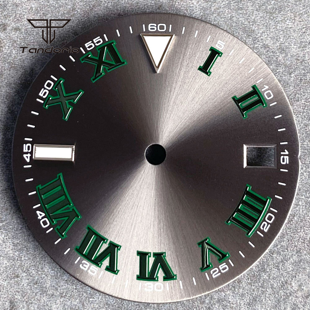 29mm Grey Sunburst Watch Dial  - Men Accessories Wrist 评论和价格