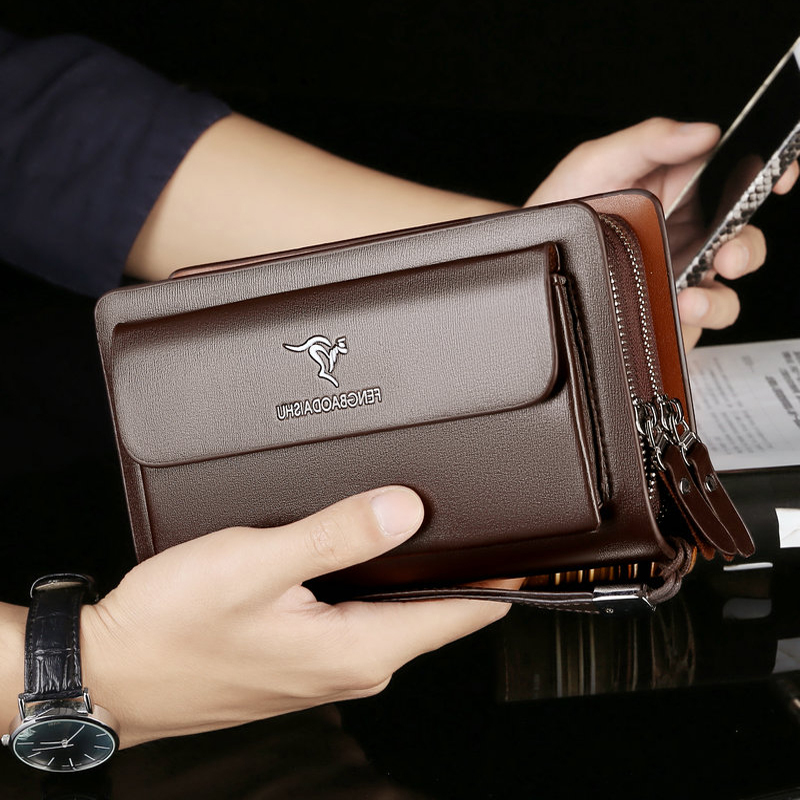 Fashion Men's Wallets Brand La - Coin Holder Men 评论和价格