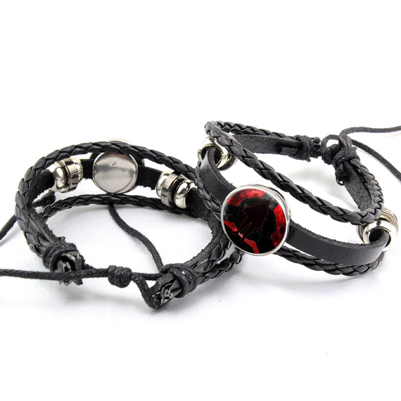 Anime Accessories Leather Brac - Men Accessories Wrist 评论和价格