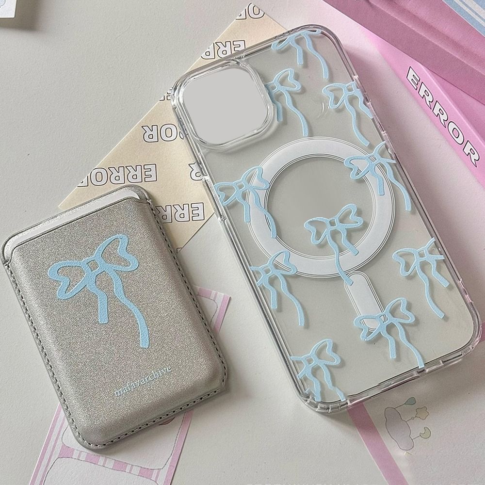 Silk Bow Magnetic Card Clip An - Phone Wallet Combo 评论和价格