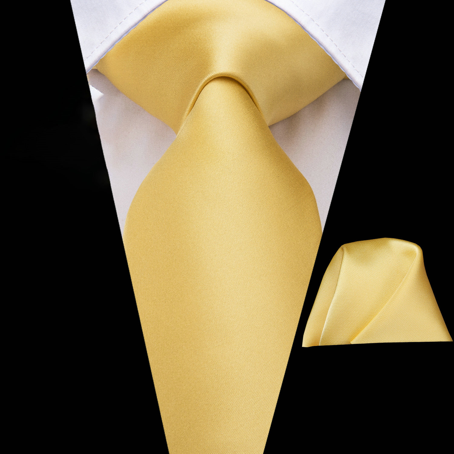 VERVEROW Solid Tone Yellow Nec - Men'S Accessories Office 评论和价格