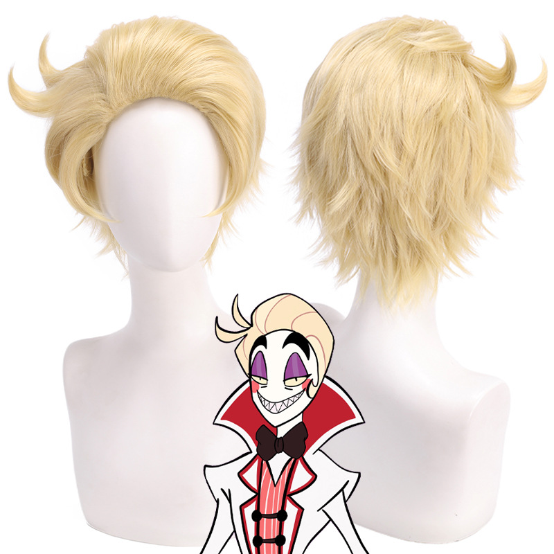 men golden short hair costumes - Men'S Accessories For Christmas 评论和价格