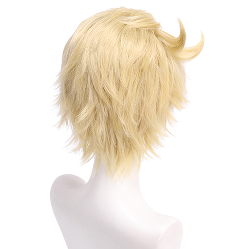 men golden short hair costumes - Men'S Accessories For Christmas 评论和价格