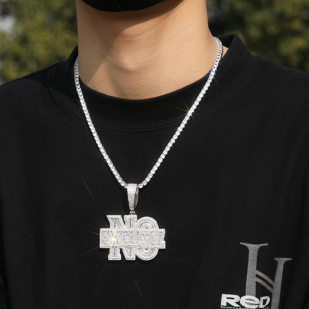 Niche Design Alphabet Hip-hop  - Men Accessories Singapore 评论和价格