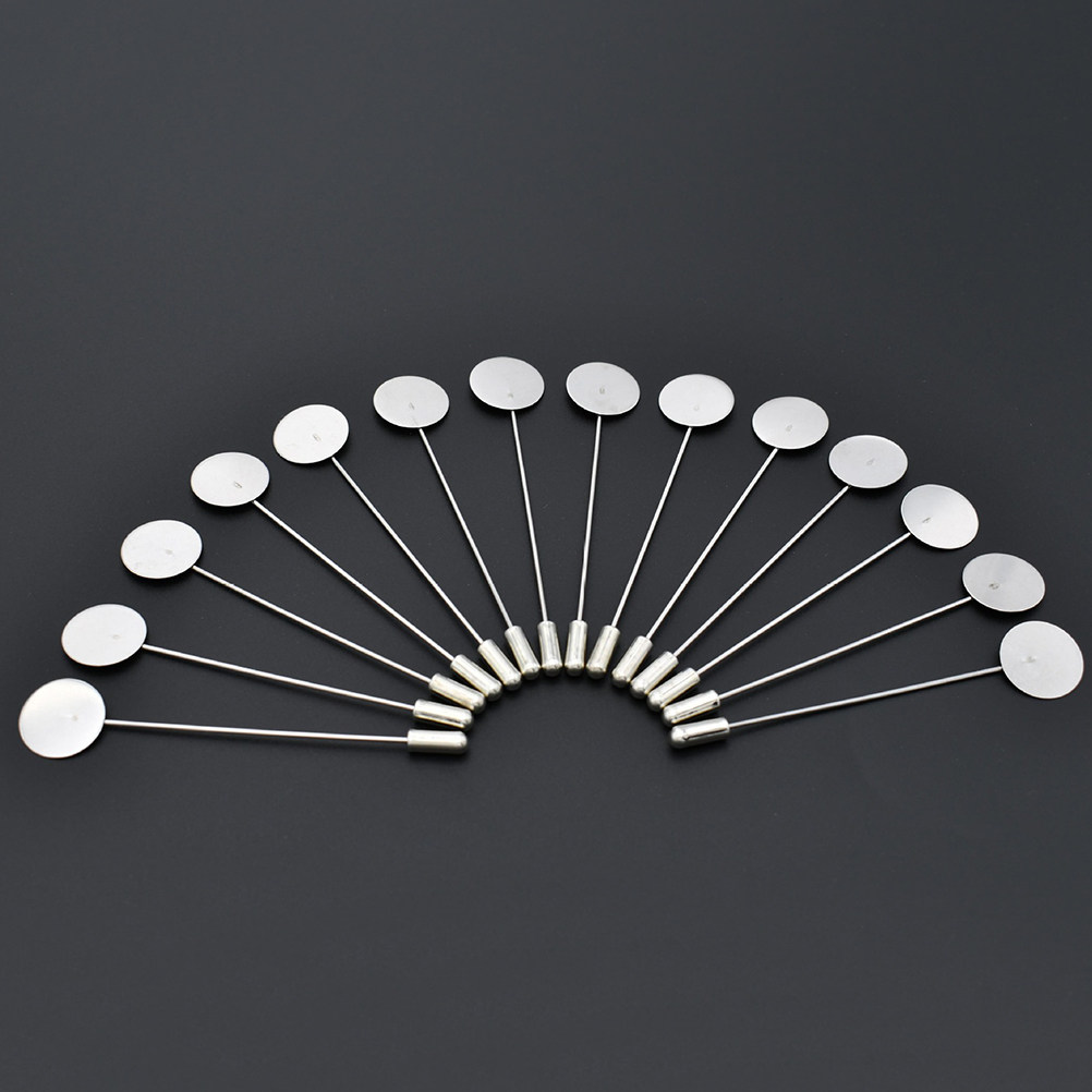 10Pcs Versatile Stainless Stee - Men Accessories Brooch 评论和价格