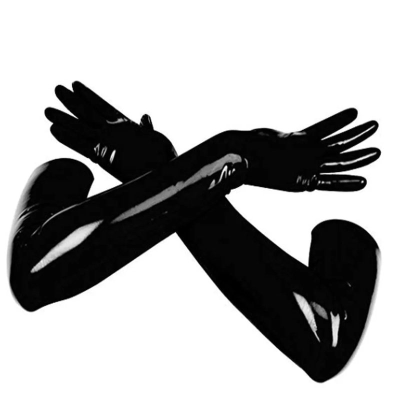 Unisex Latex Rubber Gloves Fet - Men Accessories Wrist 评论和价格